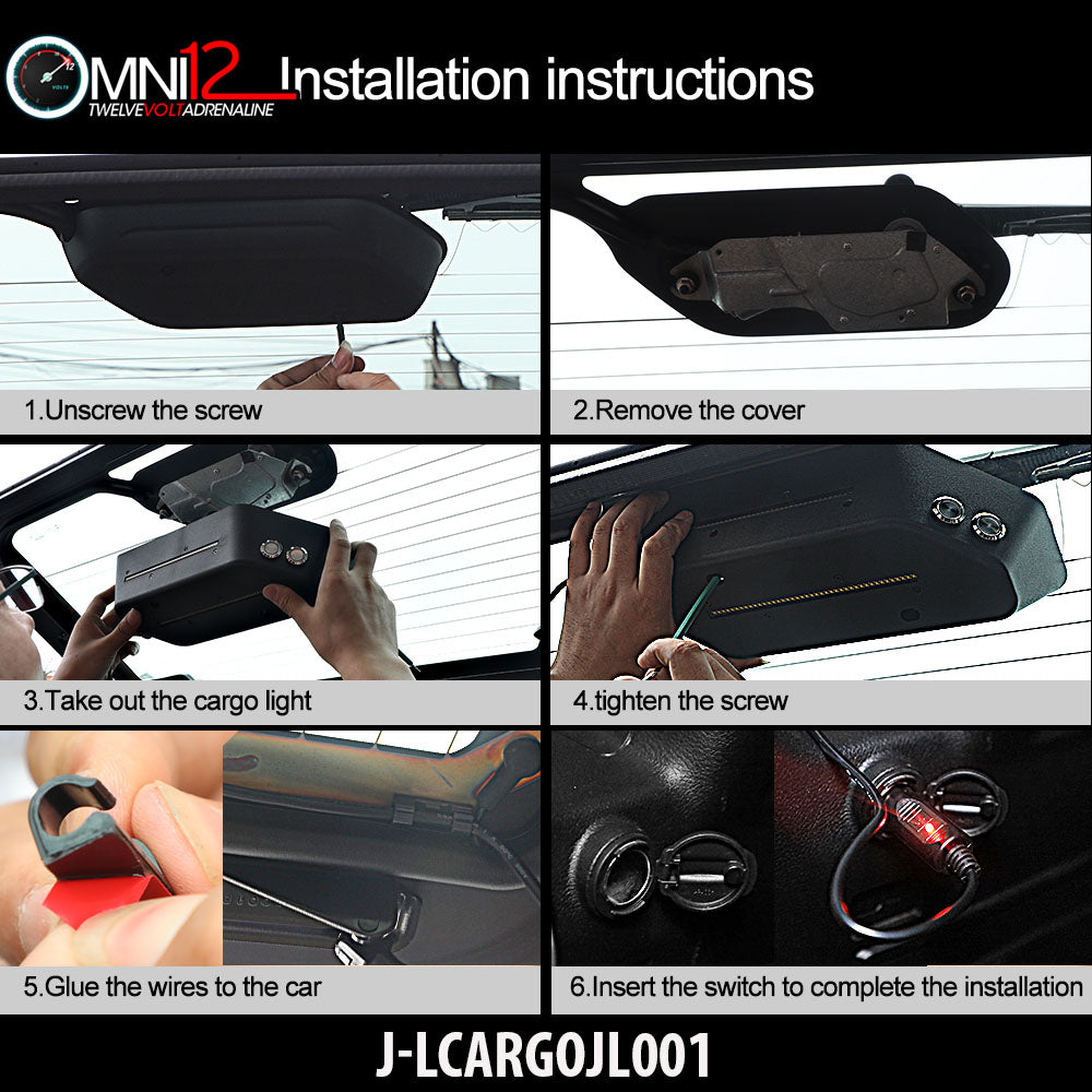 Jeep World Jeep Wrangler JL Retrofit Cargo LED Light Module