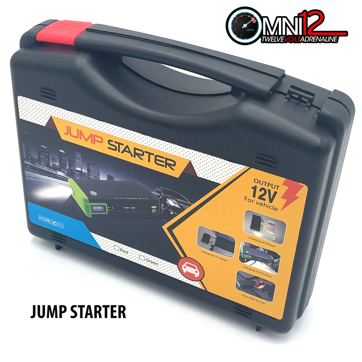 BRPOM Jump Starter Power Bank 3000 A 23800 mAh 12 V Portable Car /  Motorcycle Jump Starter (