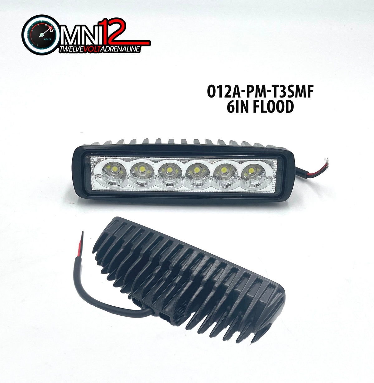 OMNI OFF ROAD LIGHTING LED LIGHT SYSTEM 6 INCH SLIM BAR O12A-PM-T3SMF