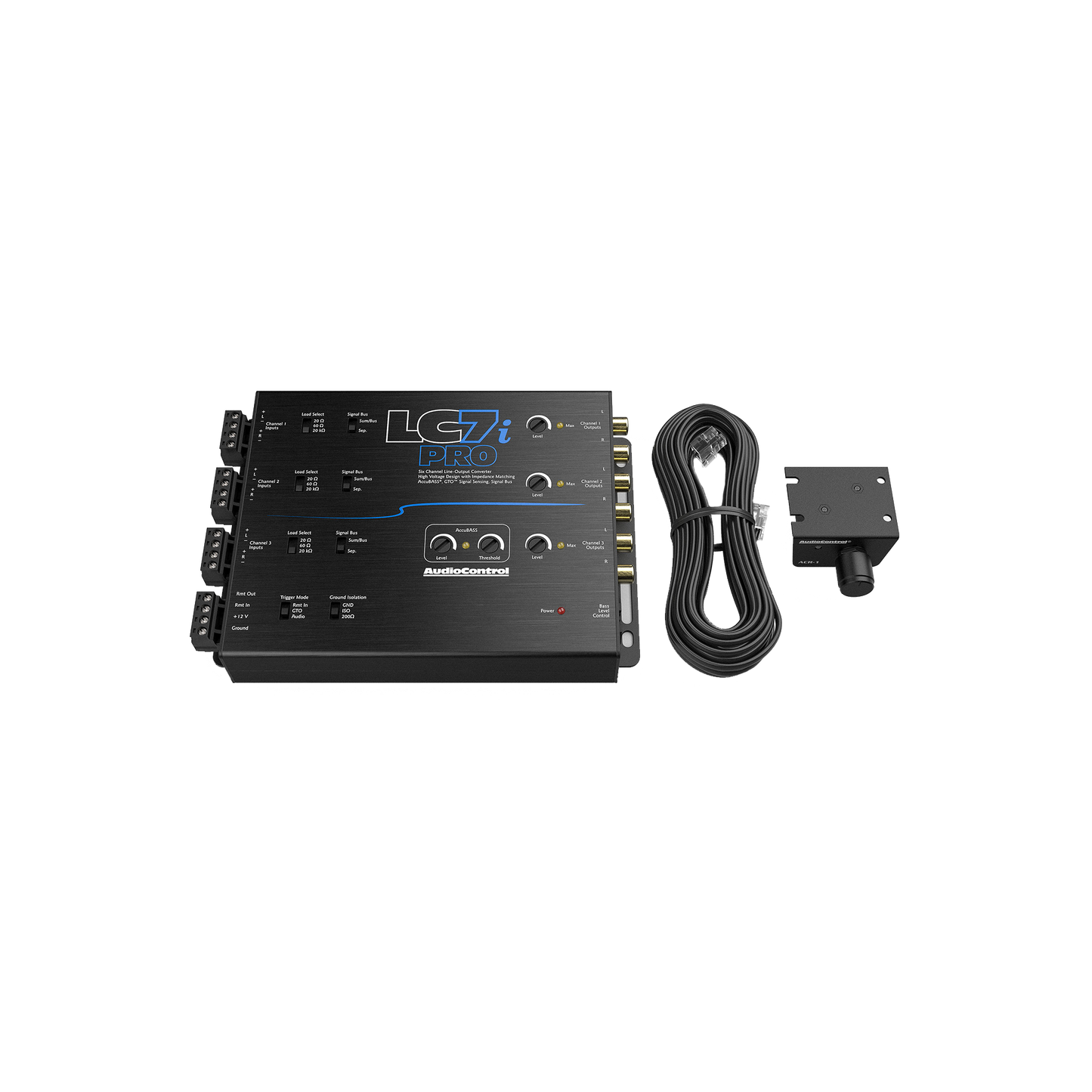 AudioControl LC7iPRO — Top