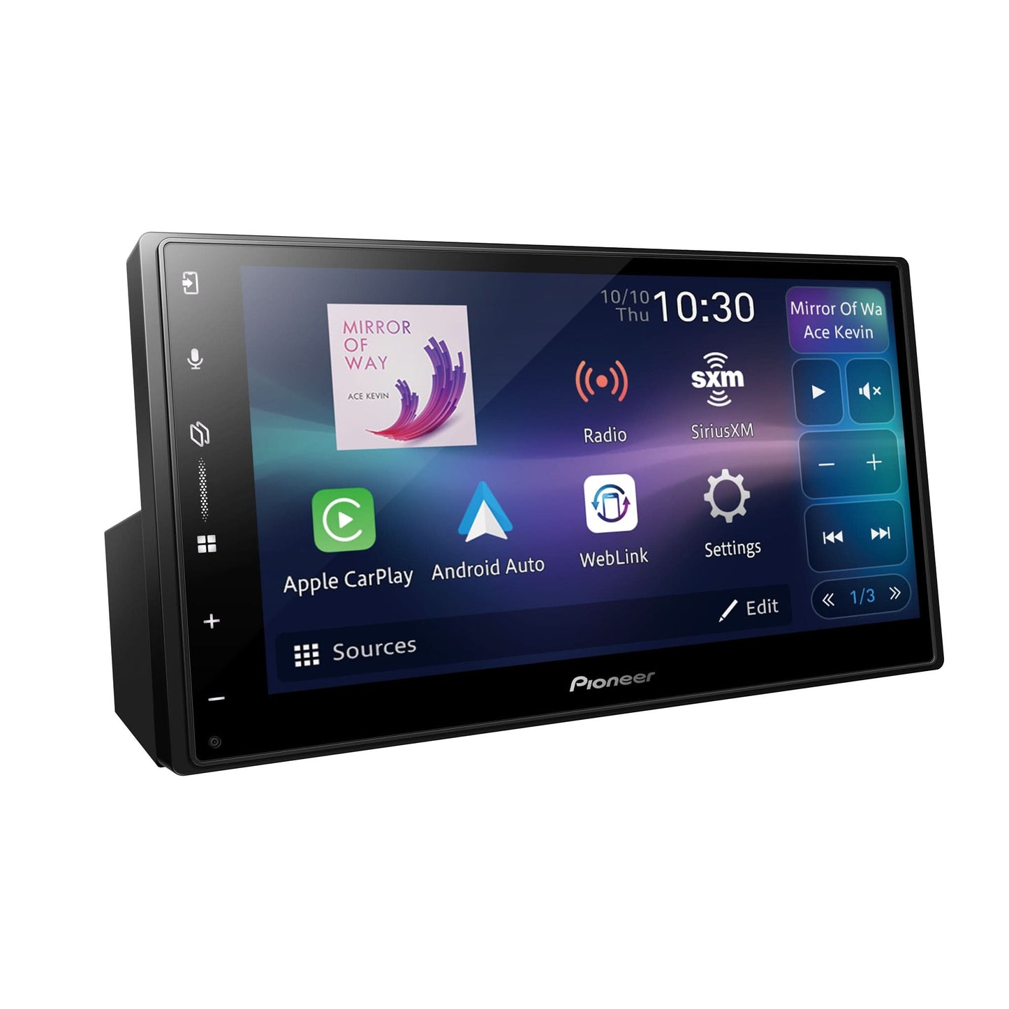 Pioneer DMH-W3000NEX — Angle