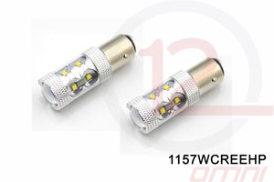 1157 WHITE LED 12 CREE CHIP - 1157WCREEHP