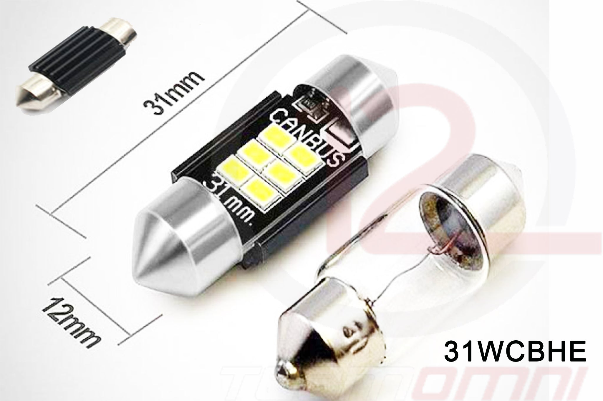 31MM 3020 CANBUS MODULE LED BULBS - 31WCBHE