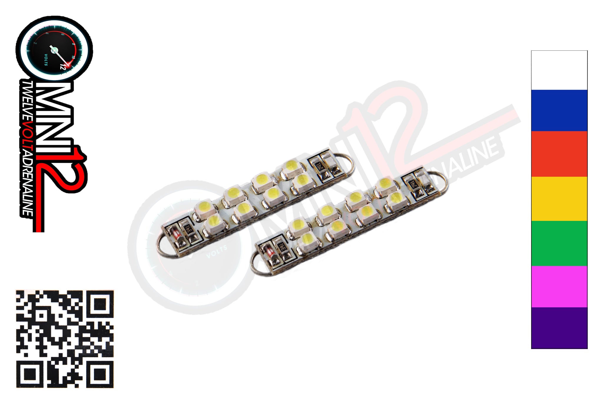 42MM 8 SMD CHIP HOOK (RIGID LOOP) STYLE LED - 42HDW8
