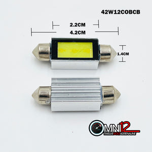 42MM COB LED FESTOON STYLE BULBS CANBUS - 42WCOBCB (1 PAIR)