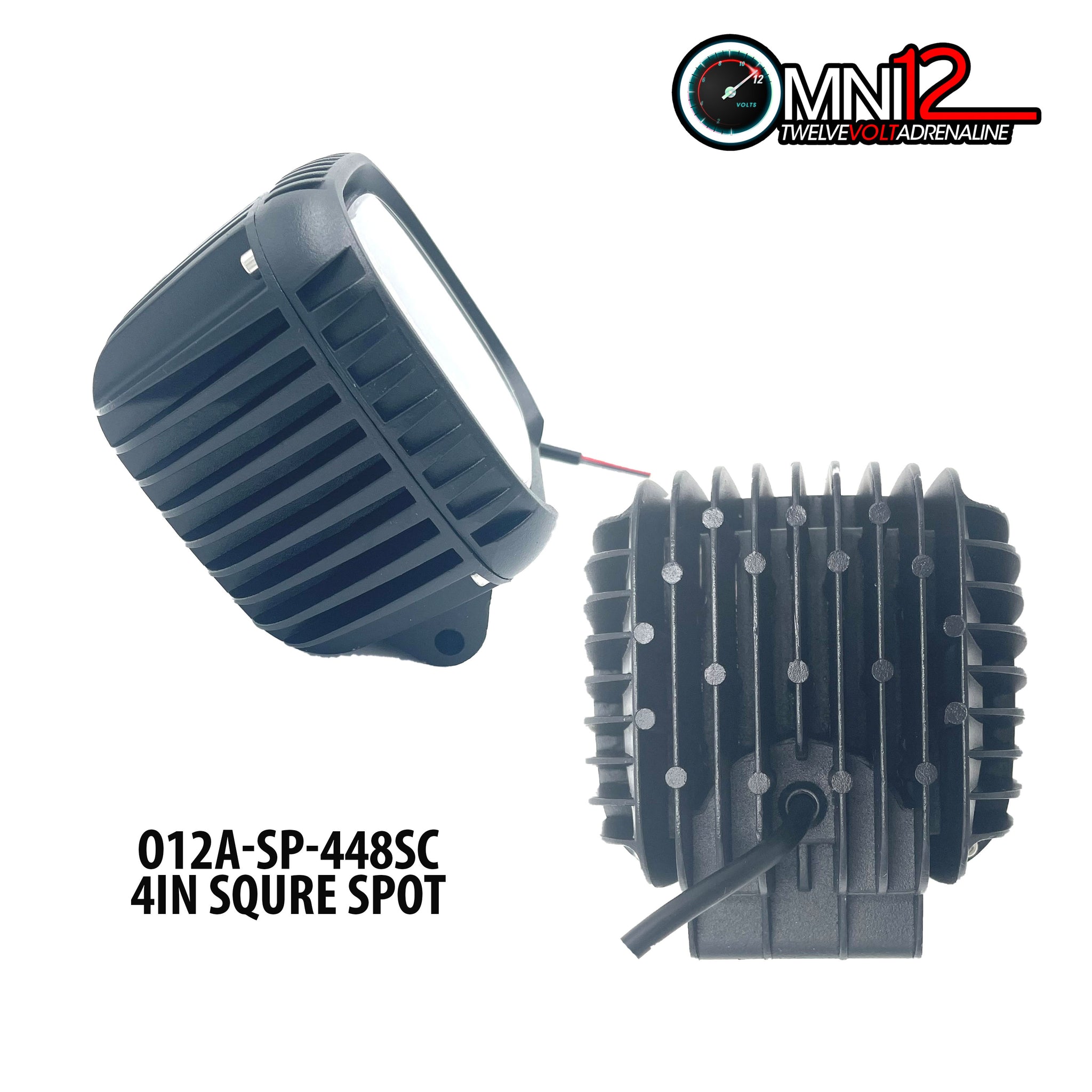 OMNI LED OFF ROAD LIGHTING 4inch squre Spot Light O12A-SP-448SC
