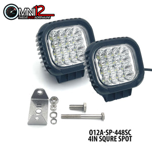 OMNI LED OFF ROAD LIGHTING 4inch squre Spot Light O12A-SP-448SC