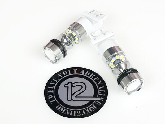 7443 100W LED Bulb Pair T20