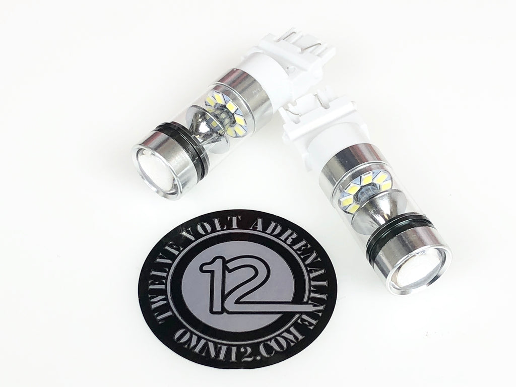 7443 100W LED Bulb Pair T20