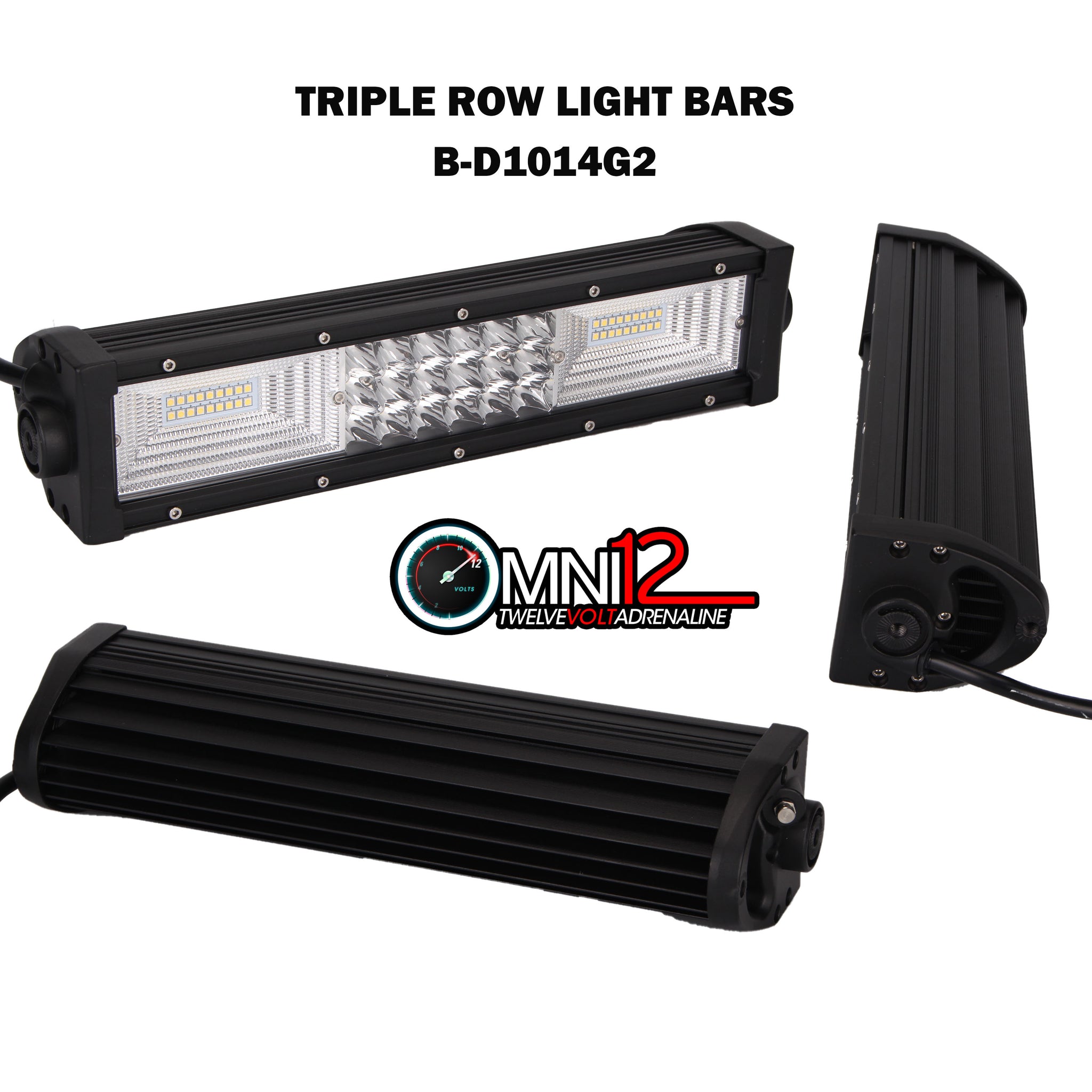 MONO Truck-Bed Rail Light Bar - flood chrome