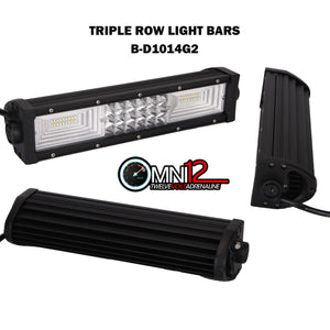 LED Light Bar Triple Row With Flood Spot Combo Beam