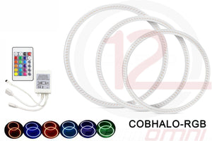LED HALO RING KIT COB STYLE MULTICOLOR / SINGLE COLOR 60MM-160MM- COBHALO