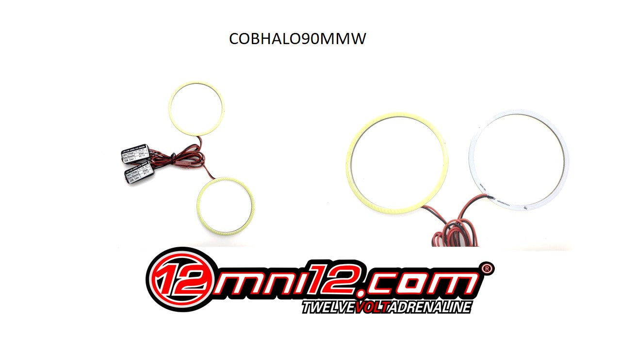 LED HALO RING KIT COB STYLE MULTICOLOR / SINGLE COLOR 60MM-160MM- COBHALO