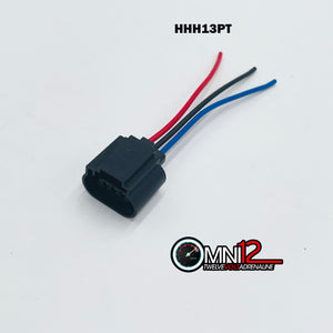 H13 Female Plug With Pigtail Wires