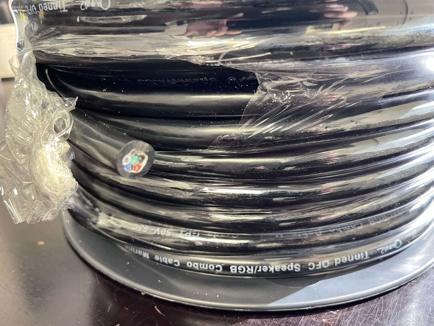 Omni12 Marine Grade 6 core RGB plus Speaker Wire Roll 150FT