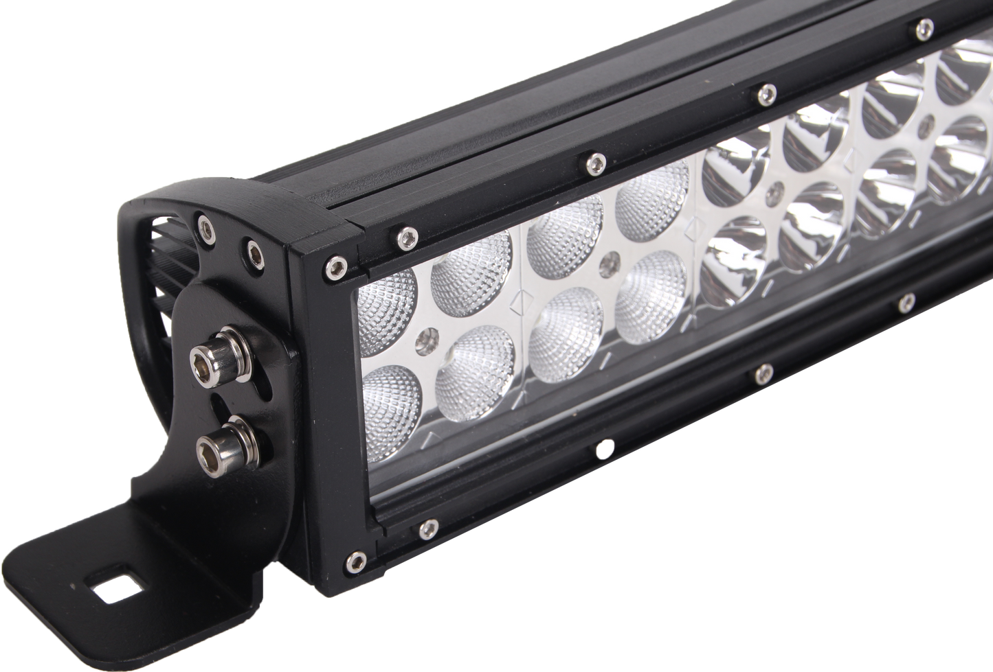 LED Light Bar Double Row with Side-Mounts