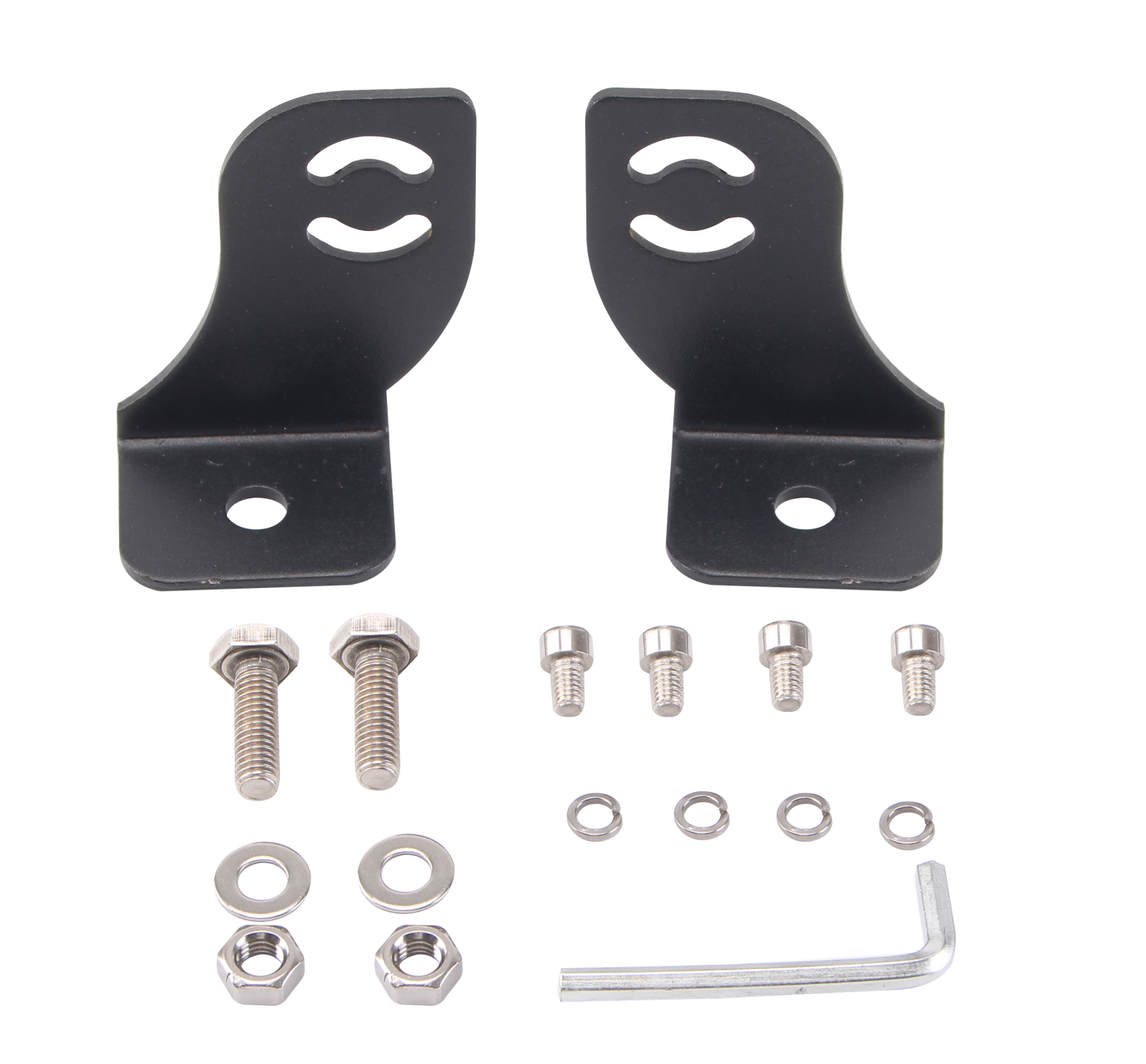 LED Light Bar Double Row with Side-Mounts