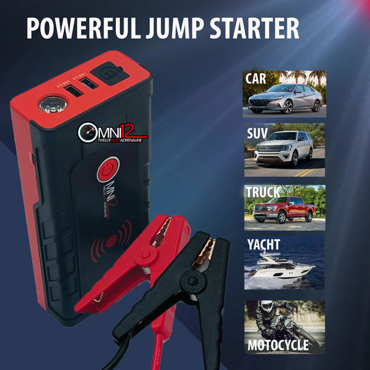 Omni12, Portable Car Jump Starter Power Bank