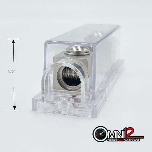 Omni12 ANL Fuse Holder; 1x 0/4 Gauge in 1x 0/4 Gauge out