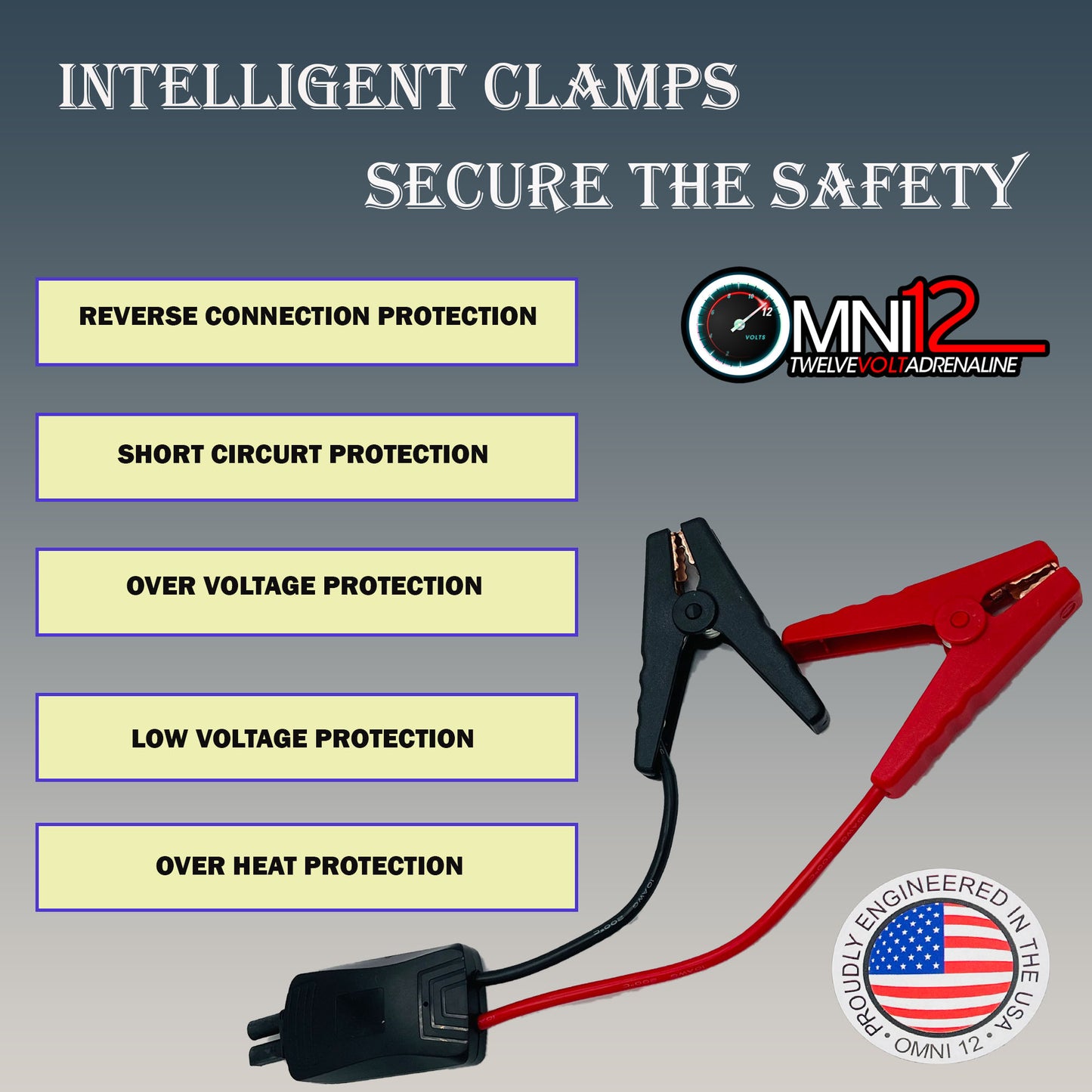 Omni12, Portable Car Jump Starter Power Bank