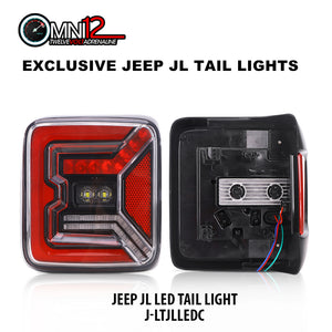 Jeep World Clear Color Jeep JL LED Tail Lights