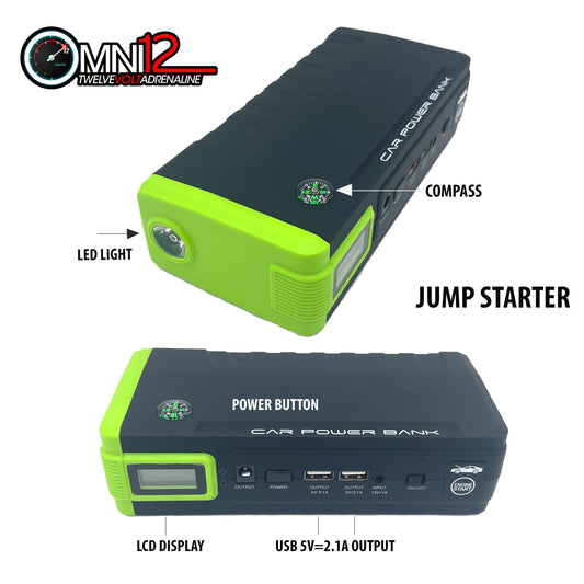 Omni12, Portable Car Jump Starter Power Bank