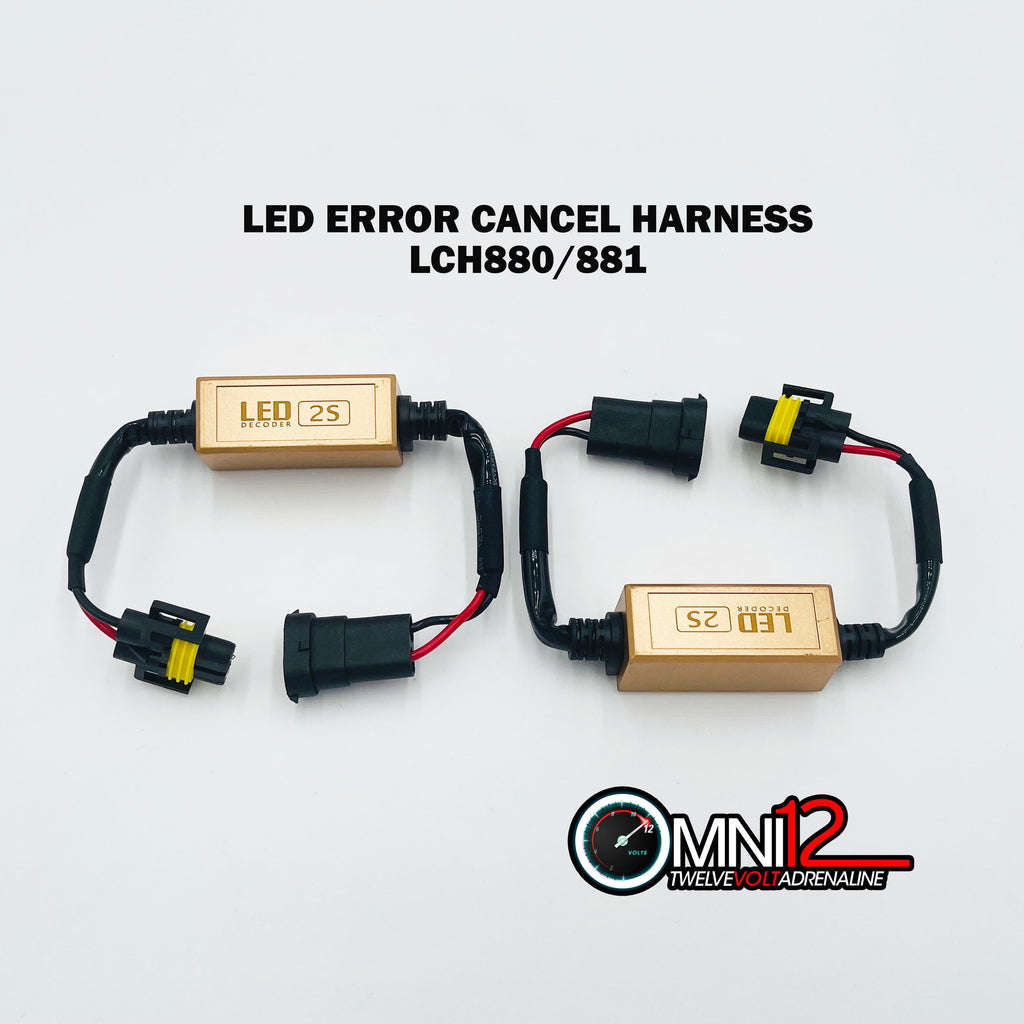 LED Error Cancel Harness 880 881