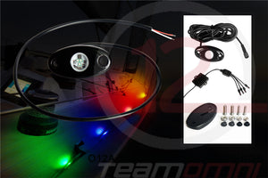 4 PC, 8 PC, 12 PC RGB LED OFFROAD ROCK LIGHTS WITH MOBILE APP BLUETOOTH CONTROL