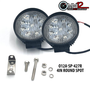 Copy of OMNI LED OFF ROAD LIGHTING 4In Squre Spot Light O12A-SP-427R