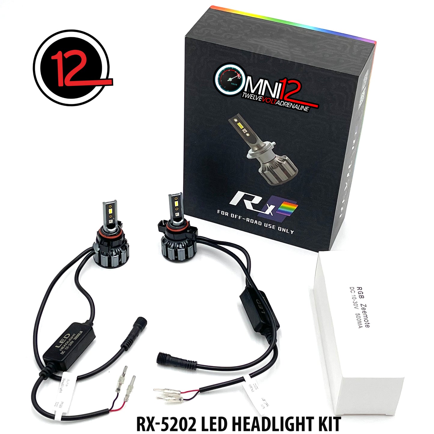 Rx Series RGB Headlight Conversion Kit - LEDHL-RX