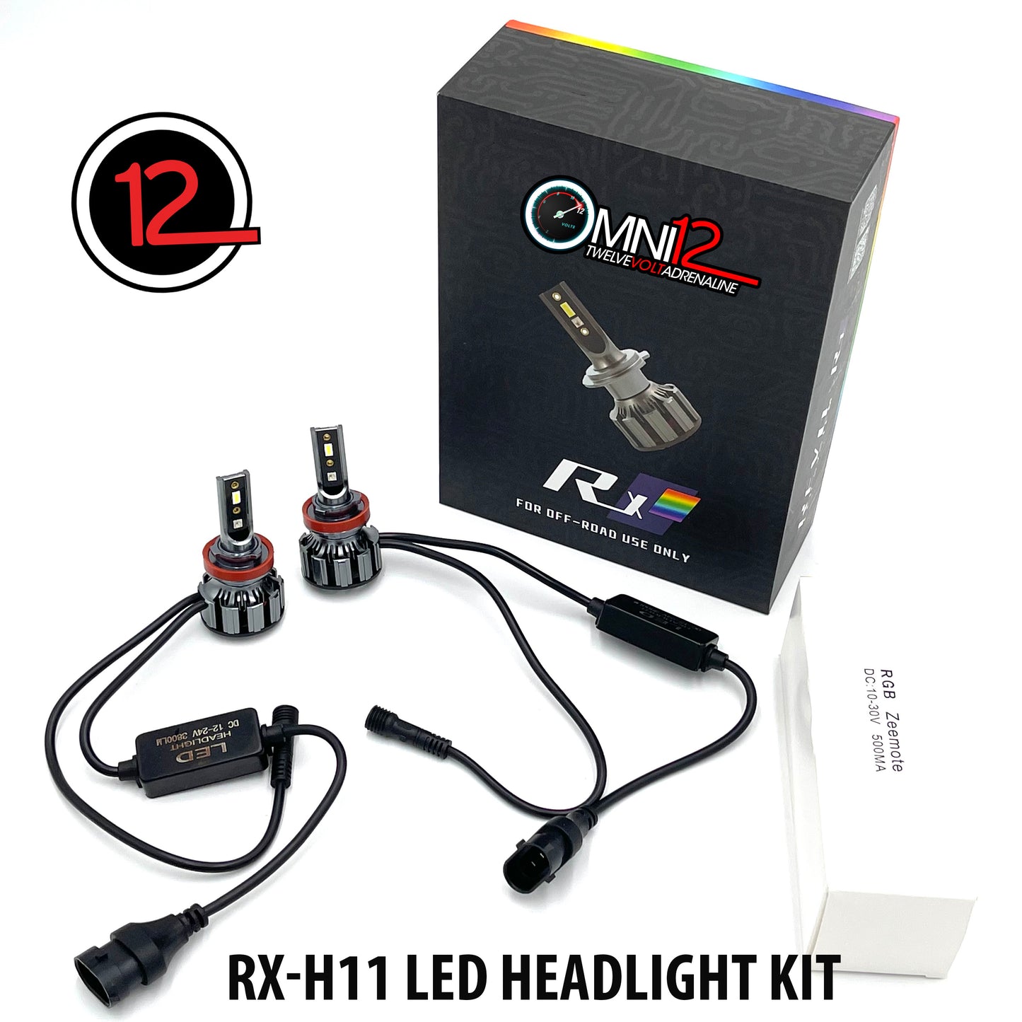 Rx Series RGB Headlight Conversion Kit - LEDHL-RX