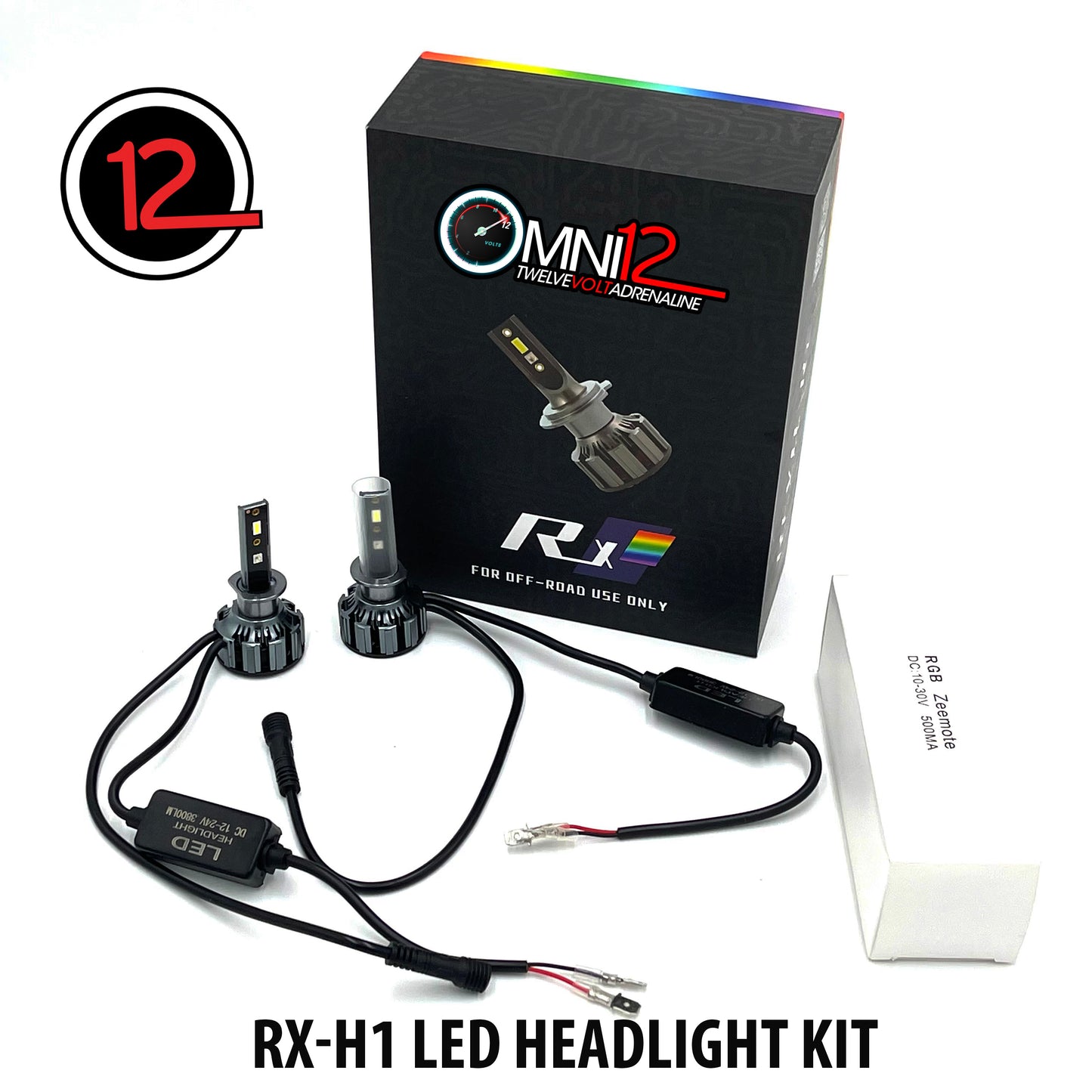 Rx Series RGB Headlight Conversion Kit - LEDHL-RX
