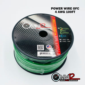 Omn12 OFC Power Wire 4G 100FT