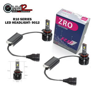 Omni12 R10 LED headlight kit-With Built-in Canbus Driver 7500lm/pc