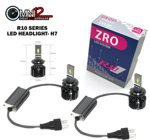 Omni12 R10 LED headlight kit-With Built-in Canbus Driver 7500lm/pc