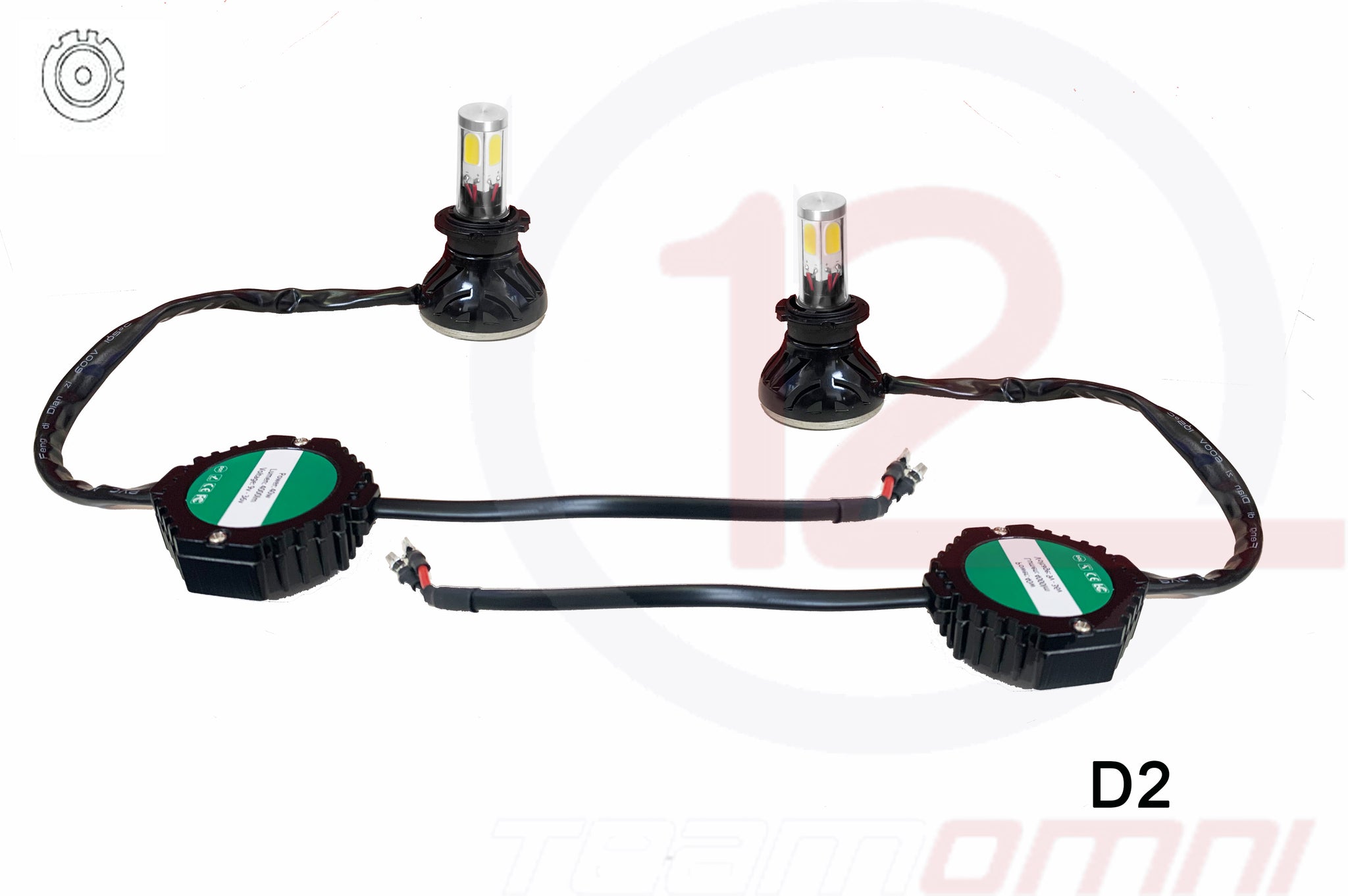 D2 LED Bulbs Headlight Series