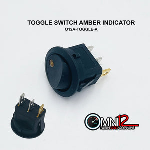 Toggle switch amber Indicator