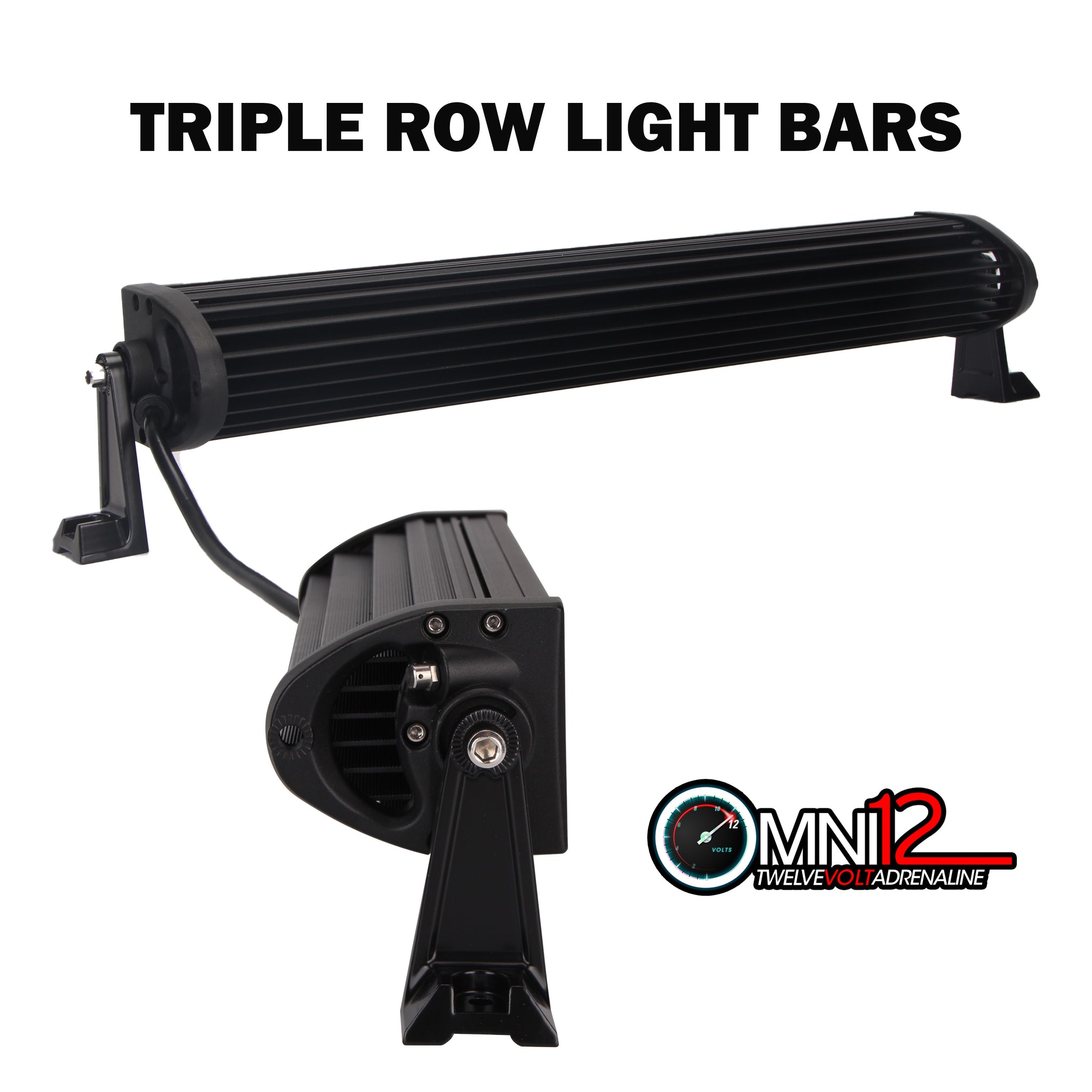 LED Light Bar Triple Row With Flood Spot Combo Beam