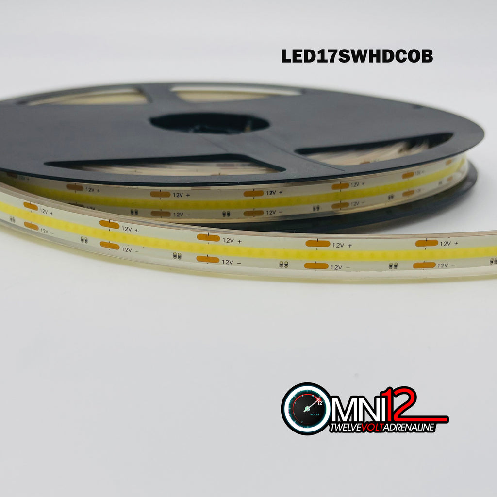 LED Strips Hight Density COB LED 17FT Rolled Flat Flexible Strips with Cut Marks