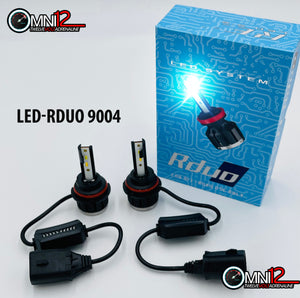 Omni12 Upgraded Rduo LED headlight kit - each bulb with Tri-color temperature options - 3k-6k-8k