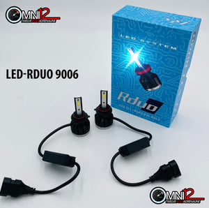 Omni12 Upgraded Rduo LED headlight kit - each bulb with Tri-color temperature options - 3k-6k-8k