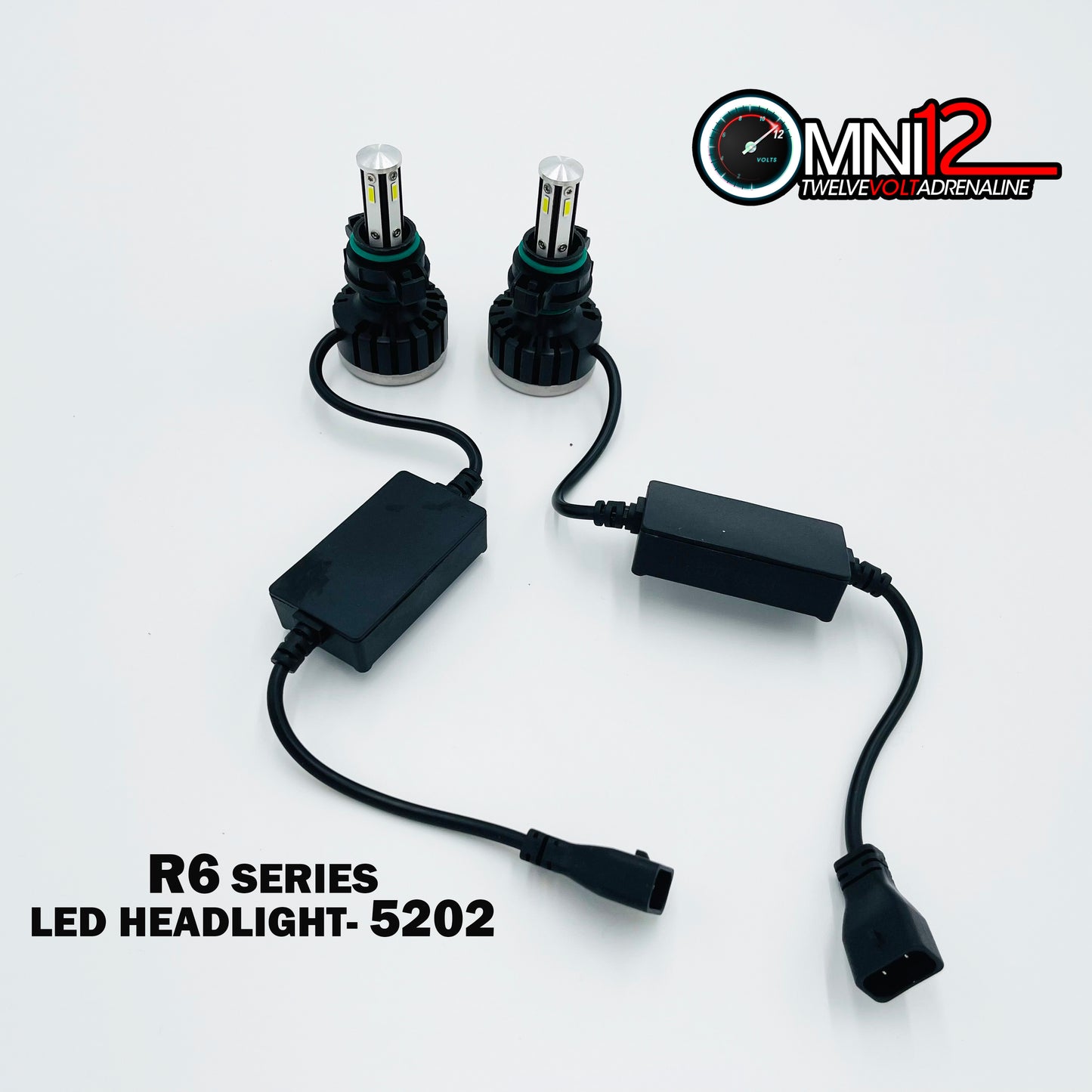 Omni12 R6 Series LED Headlight Conversion Kit (5 SIDED)