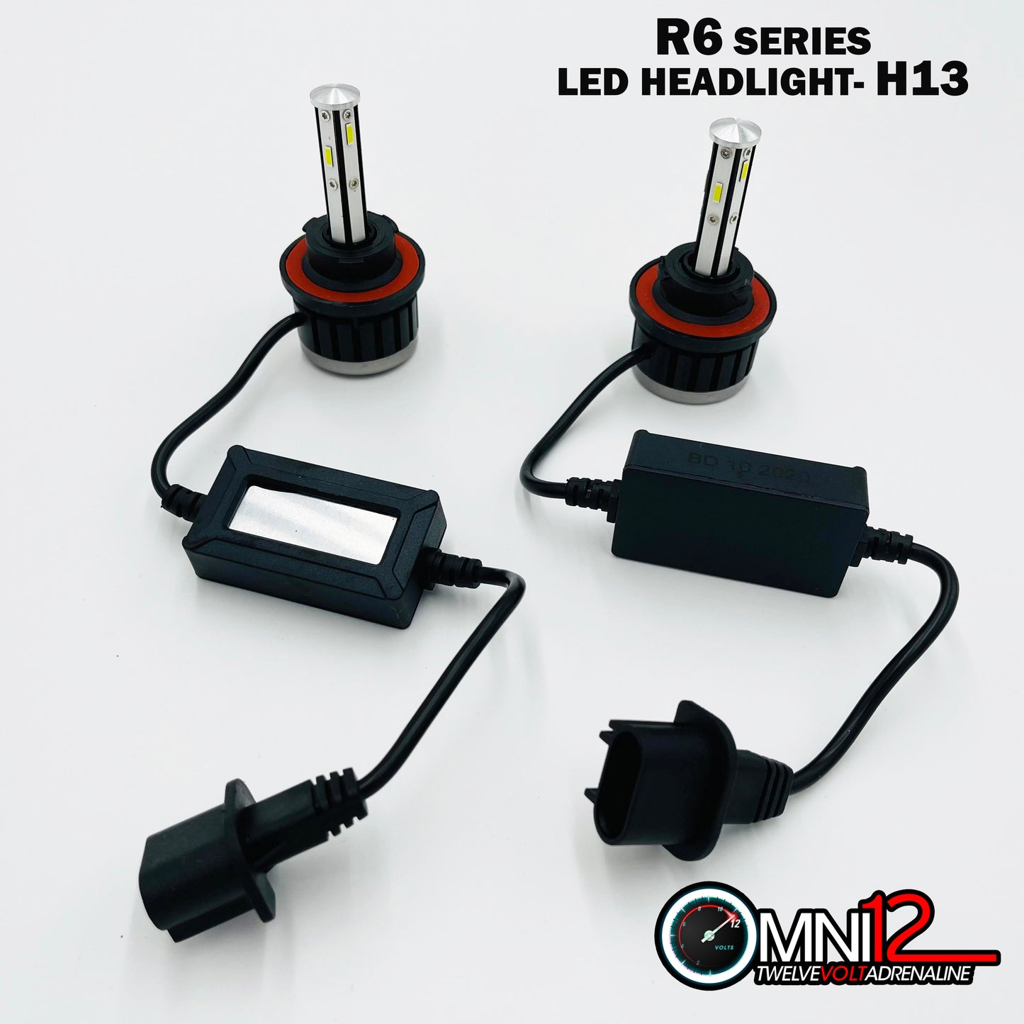 Omni12 R6 Series LED Headlight Conversion Kit (5 SIDED)