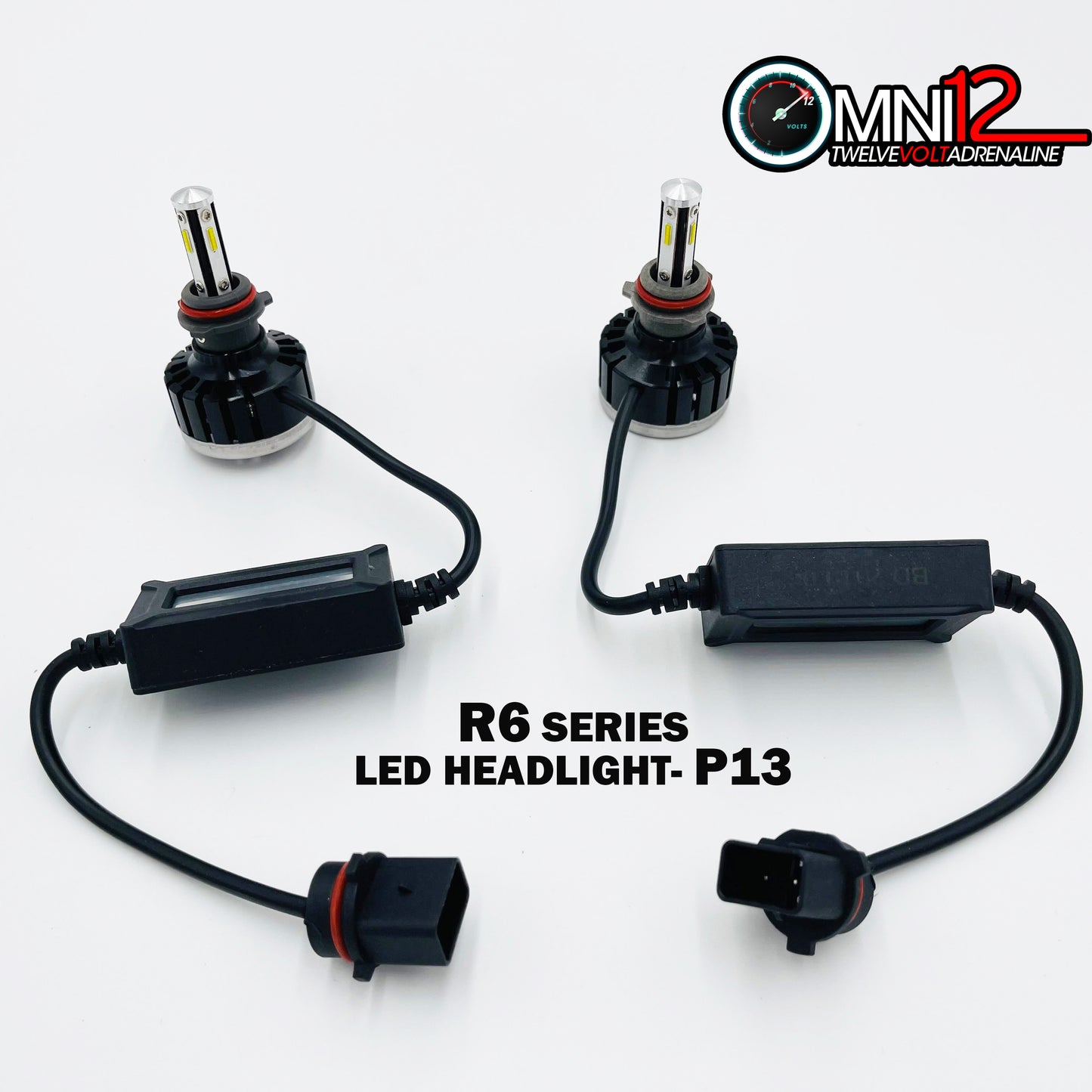 Omni12 R6 Series LED Headlight Conversion Kit (5 SIDED)