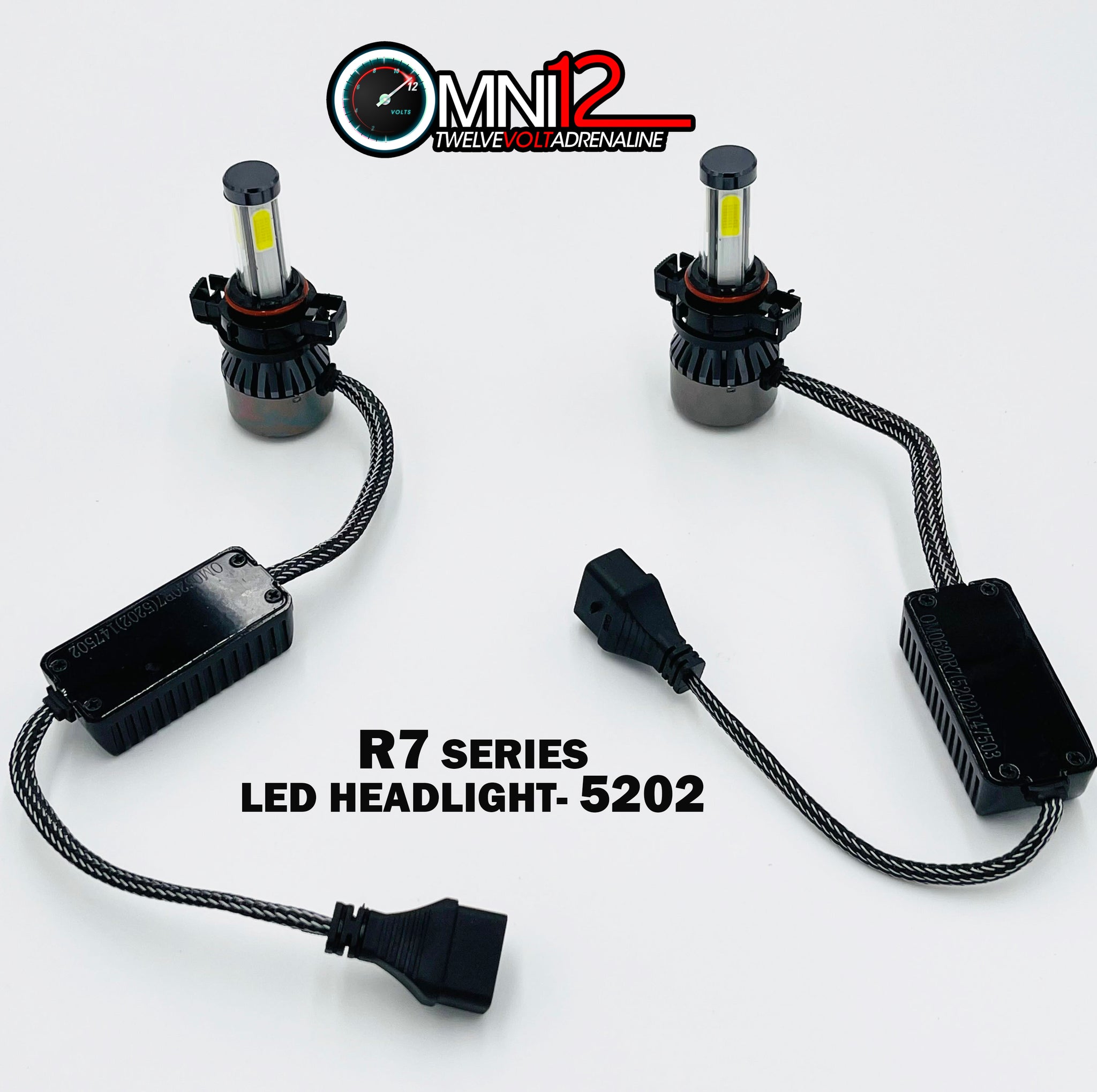 Omni12 R7 SERIES LED HEADLIGHT CONVERSION KIT (4 SIDED) – OMNI12