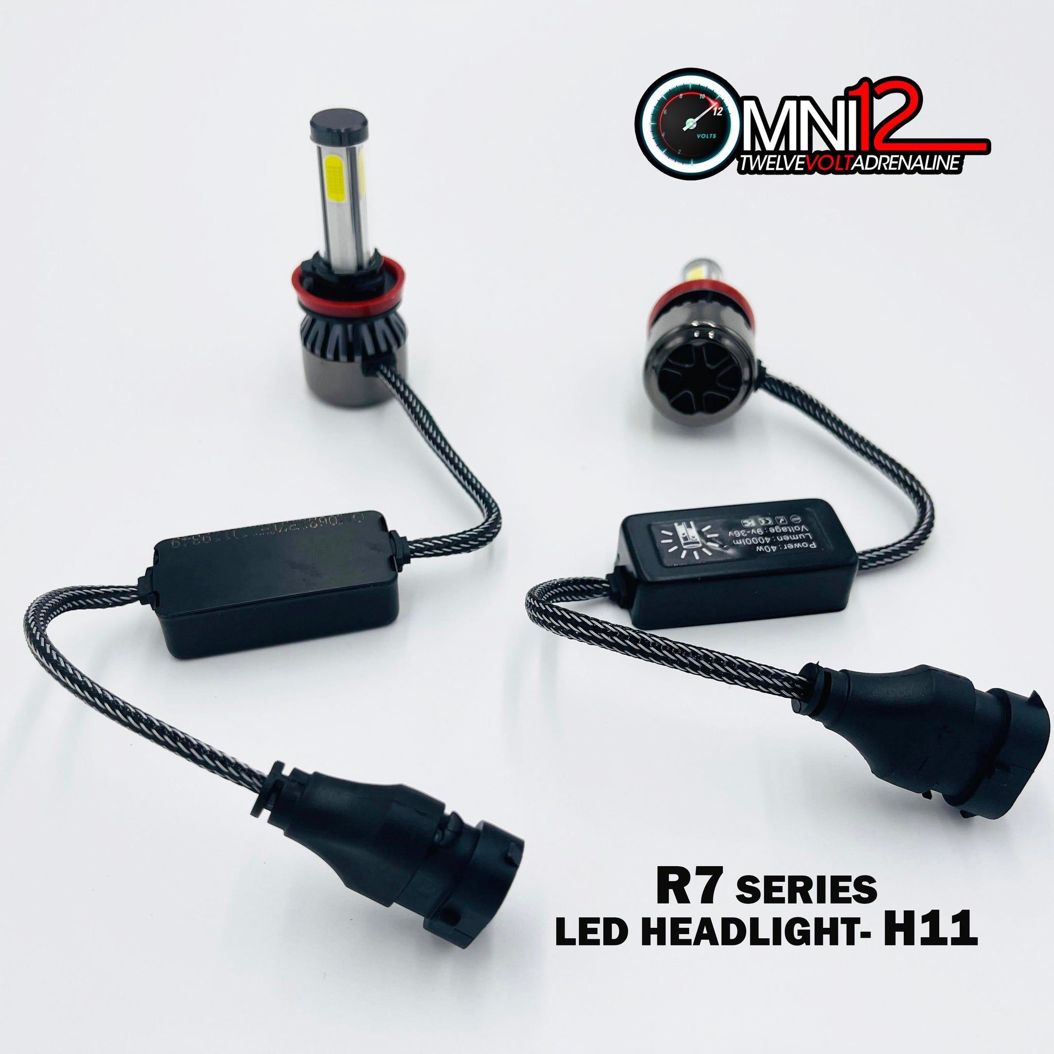 Omni12 R7 SERIES LED HEADLIGHT CONVERSION KIT (4 SIDED)